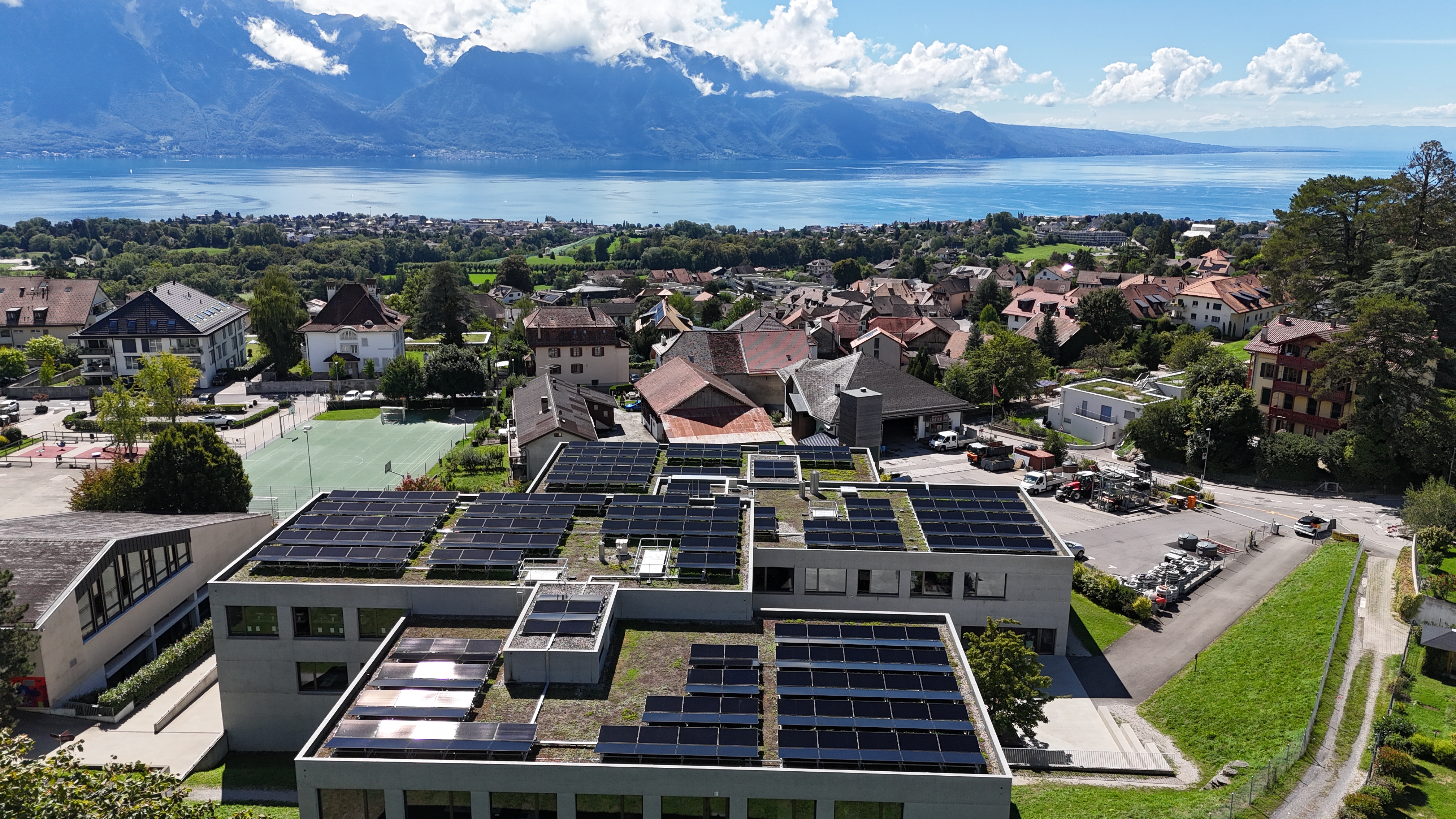 Blonay - Saint-Légier agrandit son parc solaire